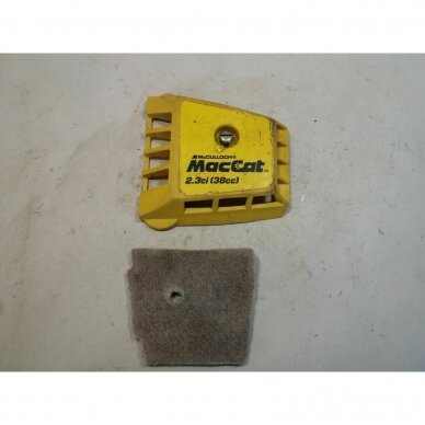 Genuine Air Filter Cover Mcculloch MacCat 2.3 ci 38cc chainsaw 215481